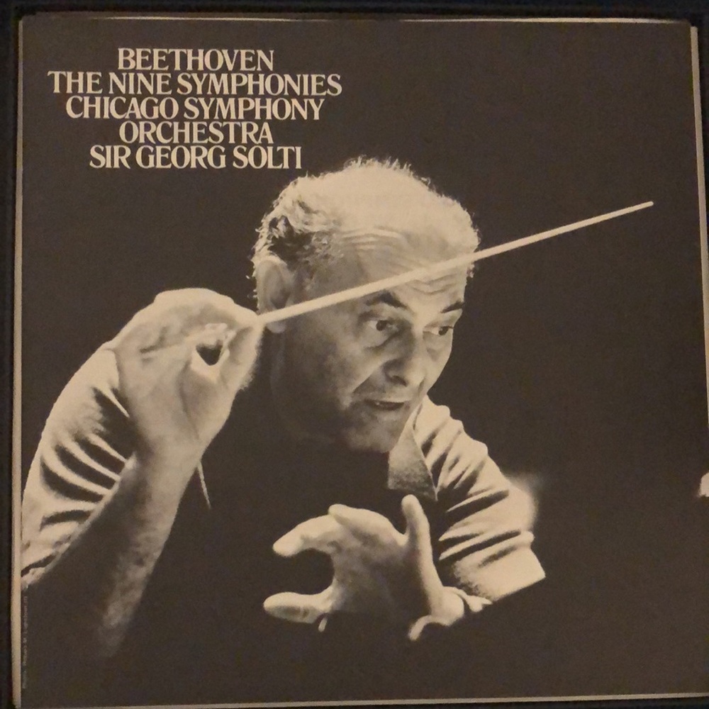 Beethoven Nine Symphonies Solti Conducts Chicago Symphony 9x Vinyl Lp Box Set